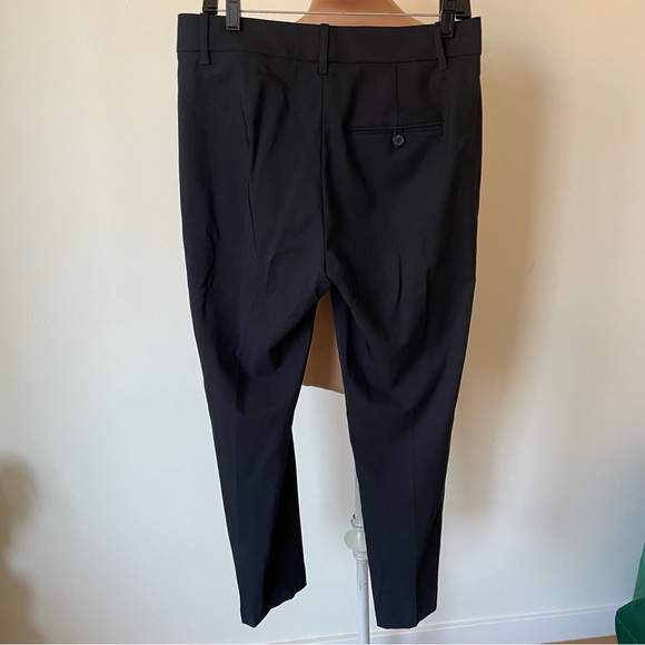 Vince Black High Rise Stretch Wool Tapered Ankle Pant Trousers VR56021280 EUC 8 - Picture 7 of 12